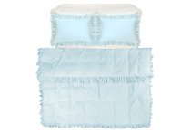 Постельное белье Washed Cotton Lotus Home - Kansas Fly Plus Menthol (Турция), евро